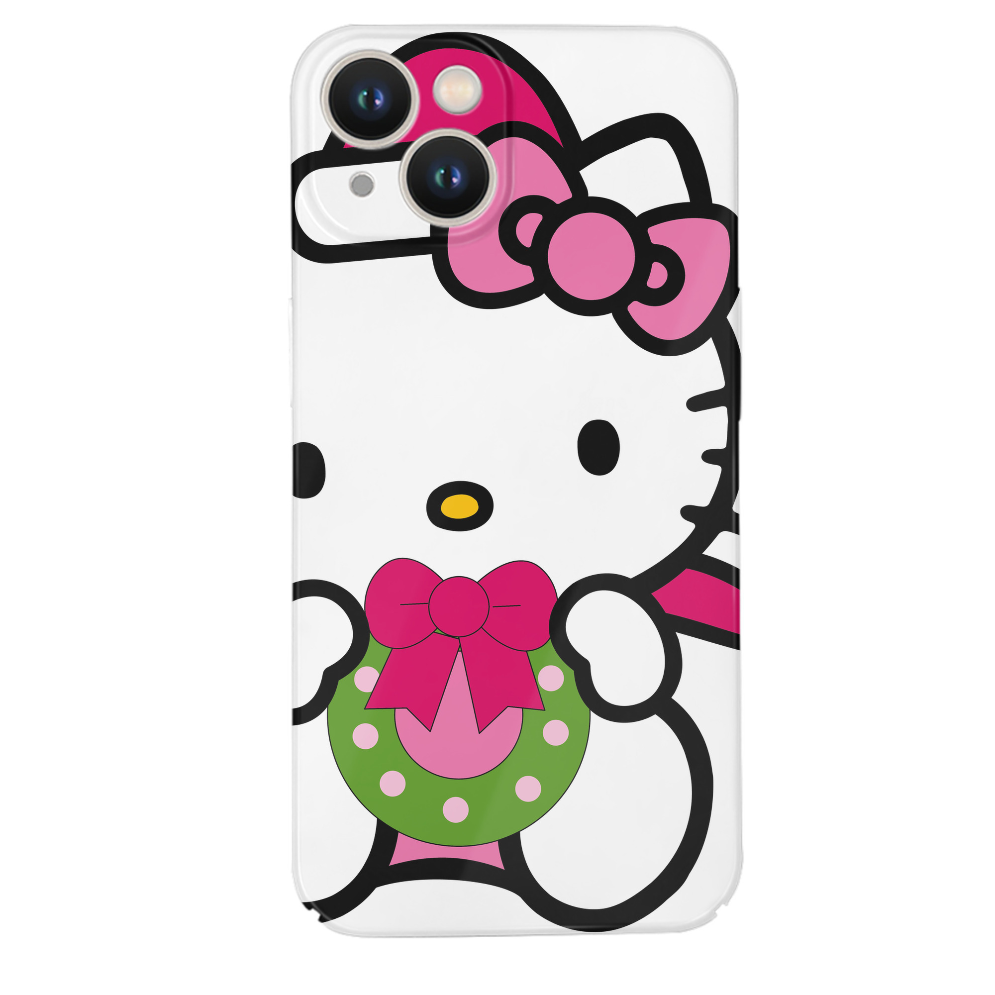 （画像用） Hello Kitty ハローキティ 【iPhone 14シリーズ対応】ハードケース